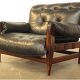 Fauteuil par Jean Gillon Rodeio pour Italma Wood Art