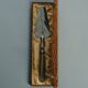 Art Deco silver-plated metal serving scoop, 1930s