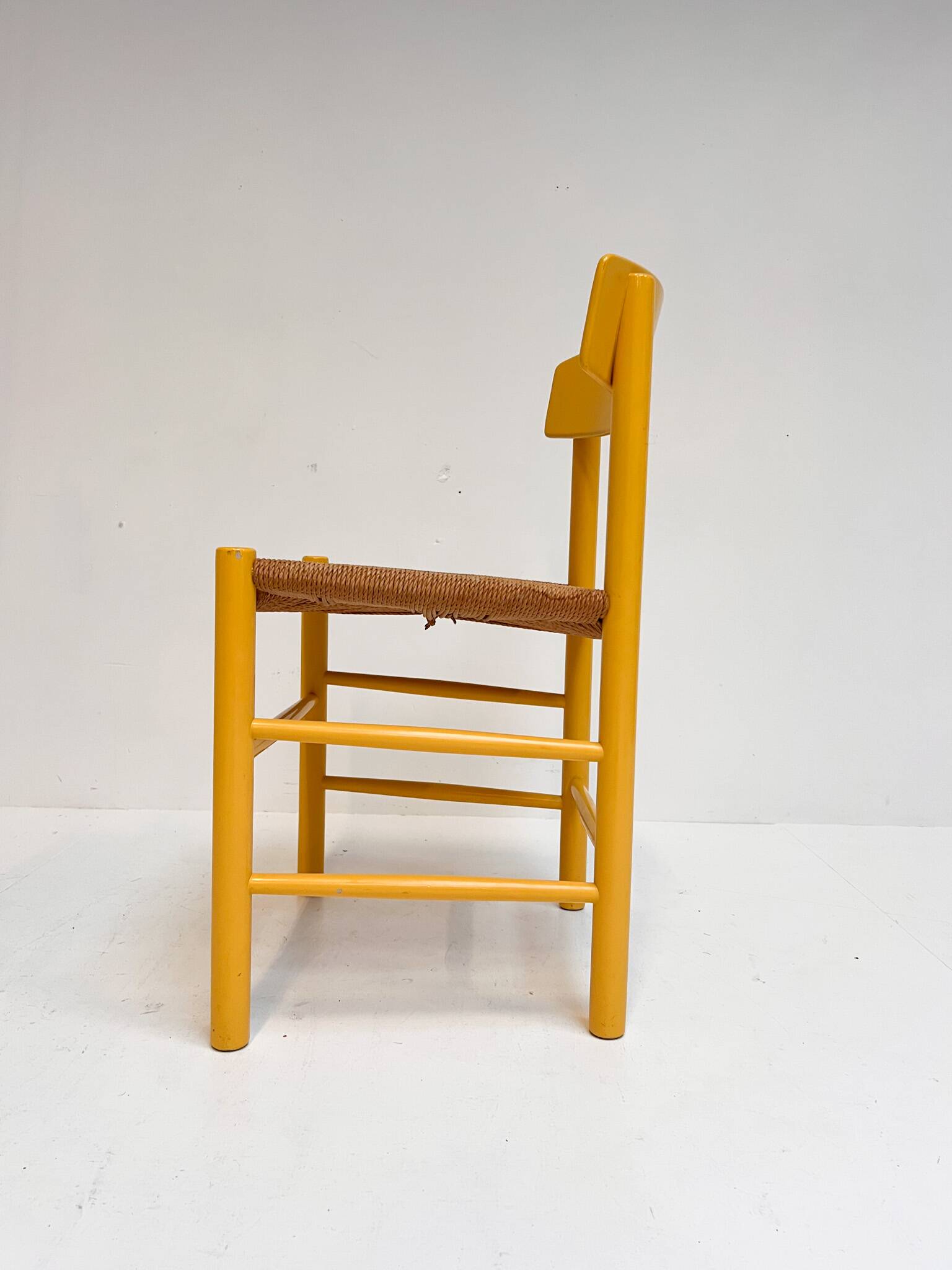 Set of 4 Model J39 chairs by Borge Mogensen for FDB Mobler, 1970s