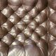 Leather armchair with footstool Noboru Nakamura Bore