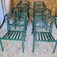 Aluminum garden chairs made in usa 1970
