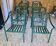Fauteuils de jardin aluminium made in usa 1970