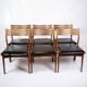 Set Of 6 Dining Room Chairs Model U20 Made In Teak By Johannes Andersen From 1960s