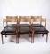 Set Of 6 Dining Room Chairs Model U20 Made In Teak By Johannes Andersen From 1960s
