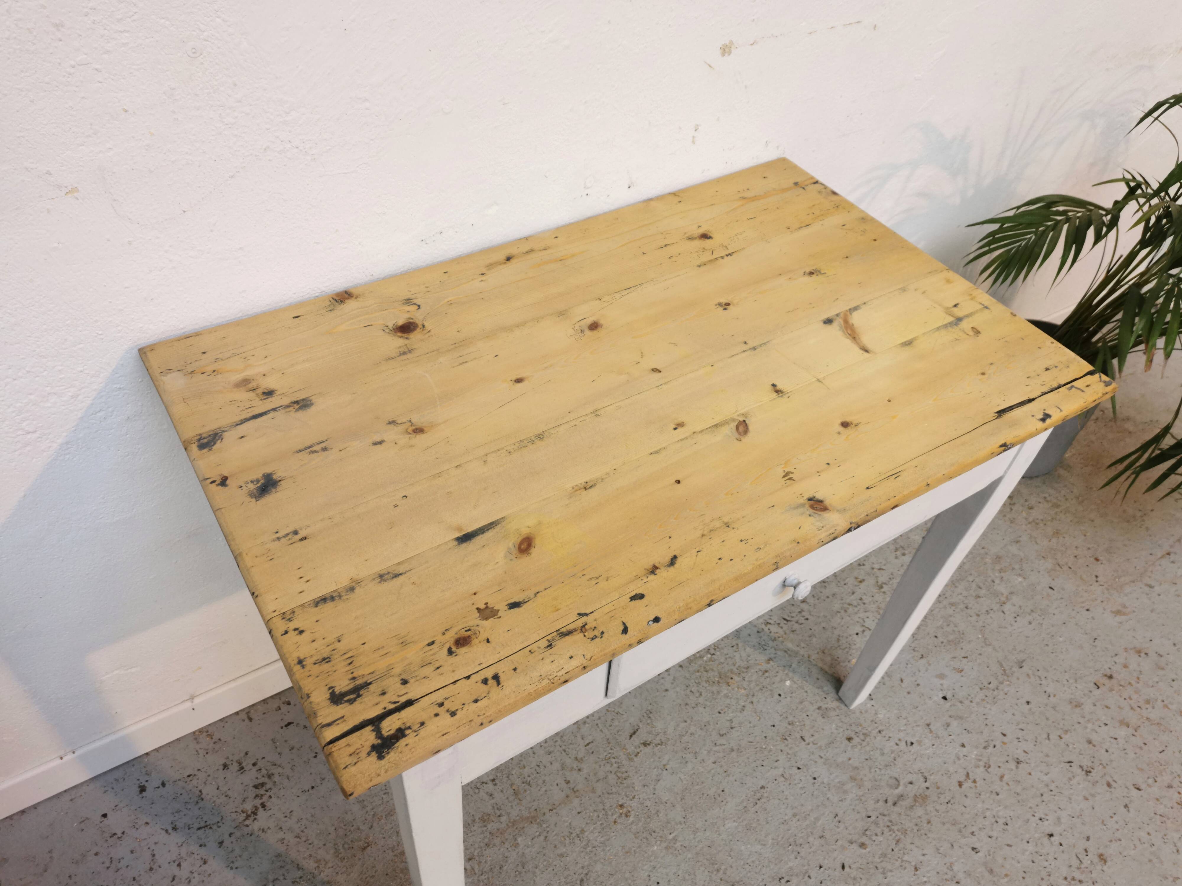 Table de ferme vintage