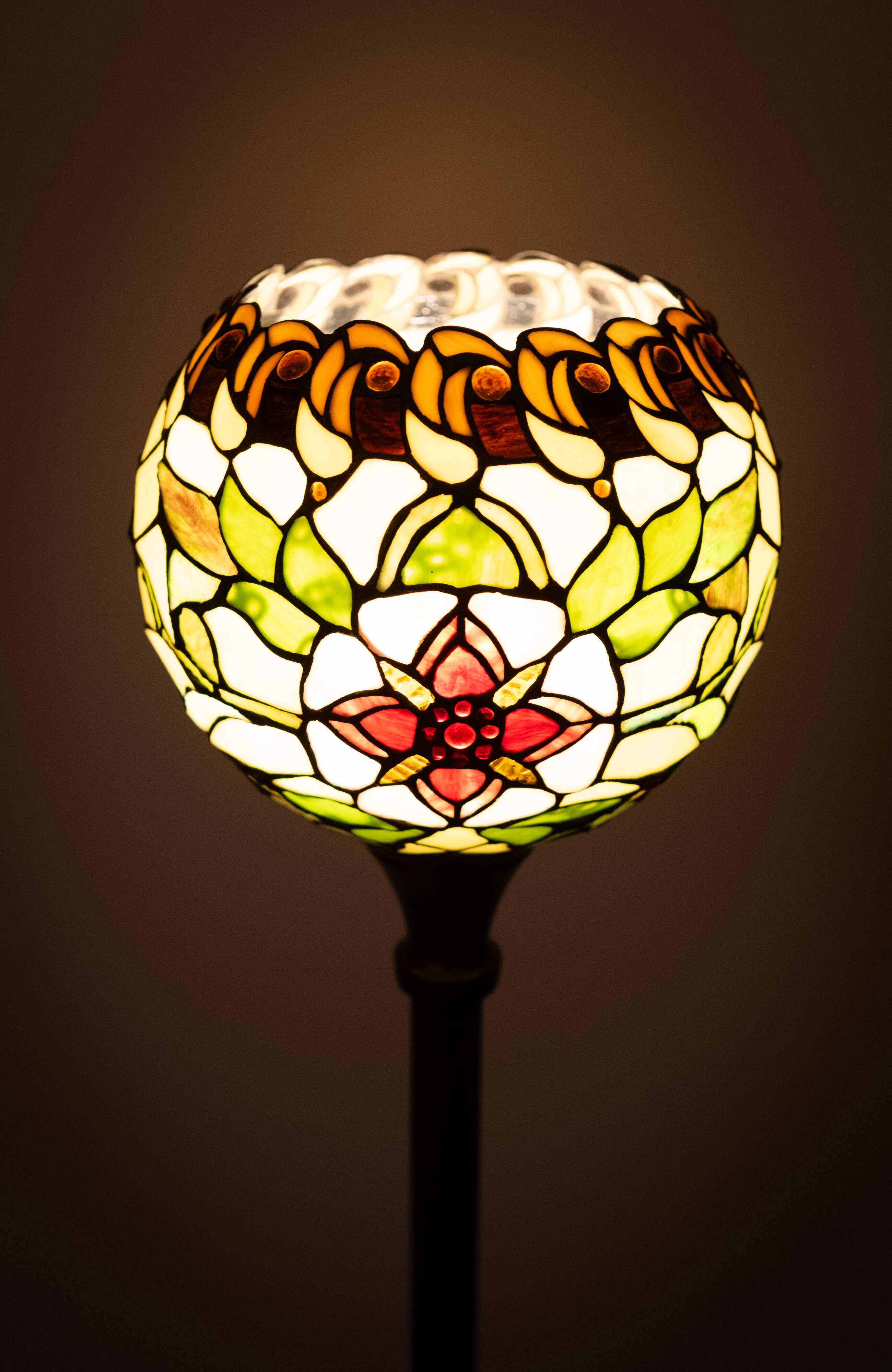 Tiffany & co style floor lamp 1990s France