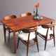 Table en palissandre années 60