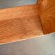 Wooden shelf with unroller wipes everything