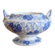 Small vintage vegetable dish English faience Feldspath