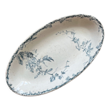 Ironstone dish, Passiflore KG Lunéville, circa 1900