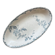 Ironstone dish, Passiflore KG Lunéville, circa 1900
