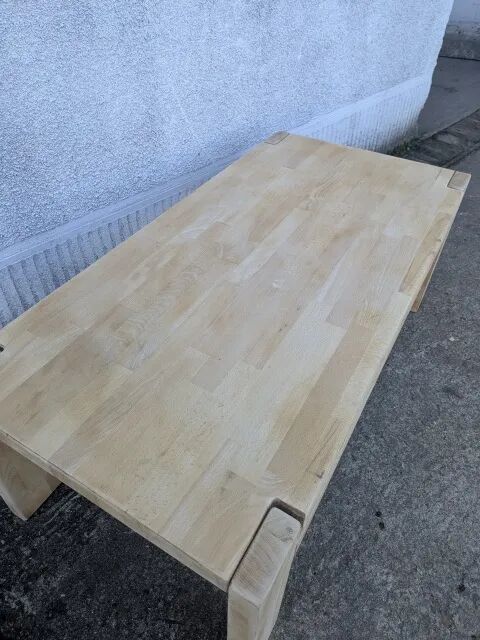Beech coffee table