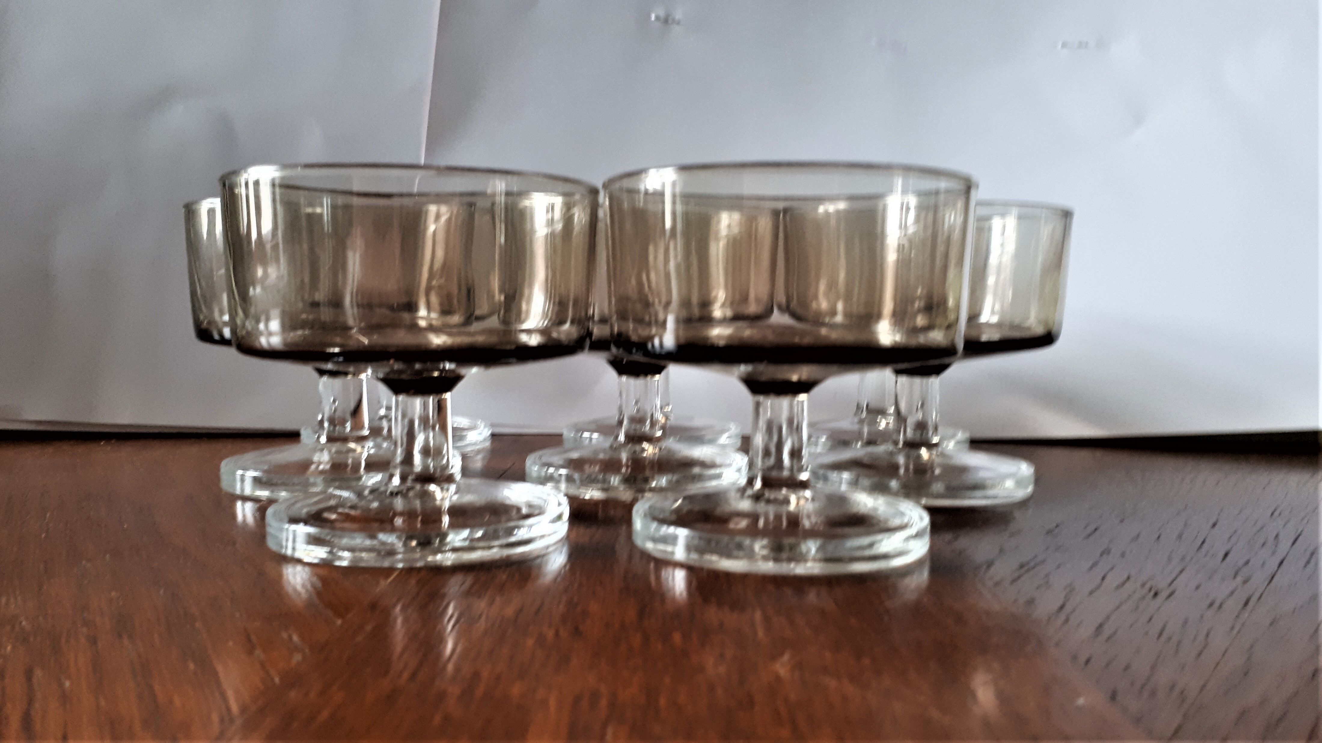 Champagne, ice or fruit glasses