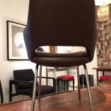 6 fauteuils en skaï