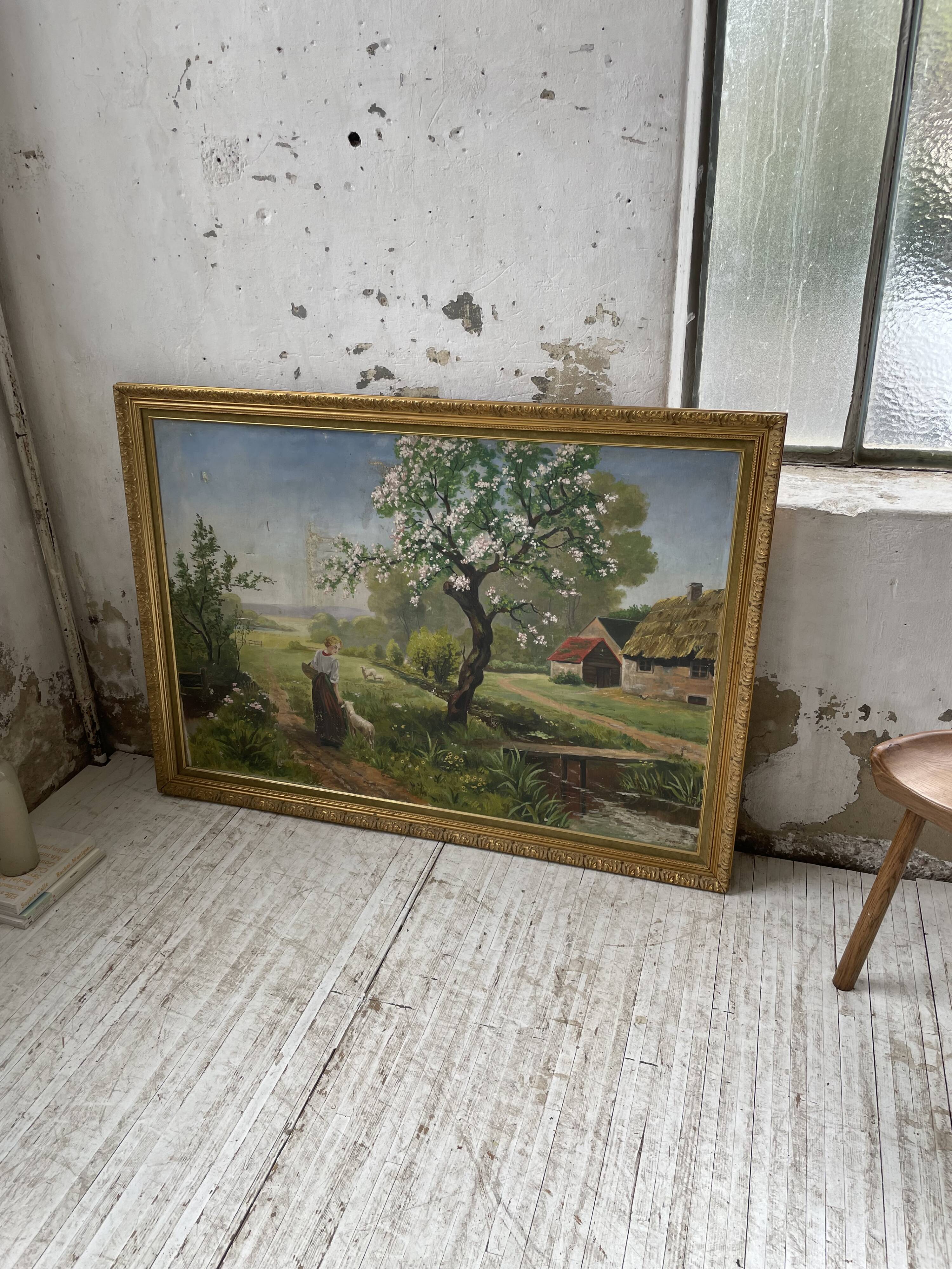 Oil painting canvas 1944 XL