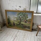 Oil painting canvas 1944 XL