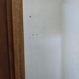 Old hosiery door with mirror