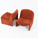 Pair of Alky Armchairs by Giancarlo Piretti for Anonima Castelli, 1970s