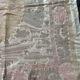 Vintage hand-embroidered tablecloth 135x138 cm