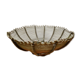 Fruit or walnut basket, made of metal