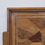 Bandeja Art Deco, Marquetería and crystal, 1950 – France