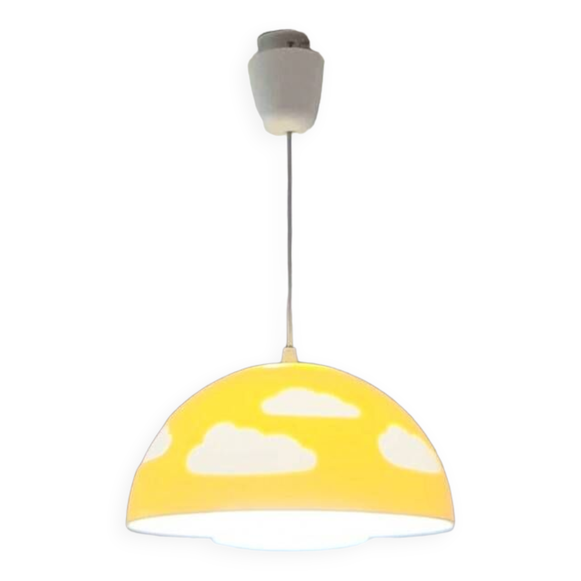 IKEA skojig cloud suspension chandelier 90s