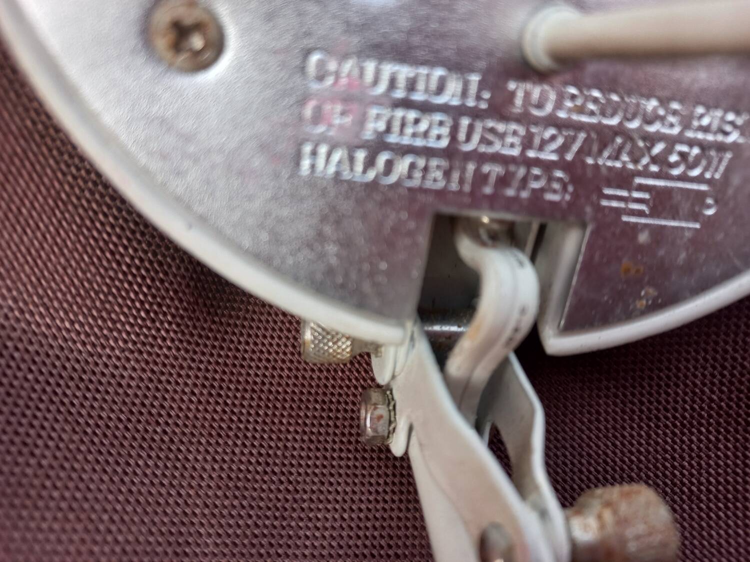 Starmat lamp with counterpoid vintage 80s