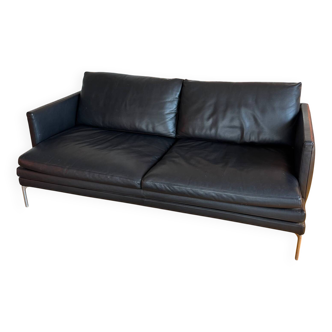 Canapé Zanotta cuir noir