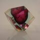 Italian Sommerso Murano Glass Ashtray by Flavio Poli, 1960s