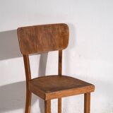 Vintage Thonet Chair Set (c.1950). Set of 4 pieces #6