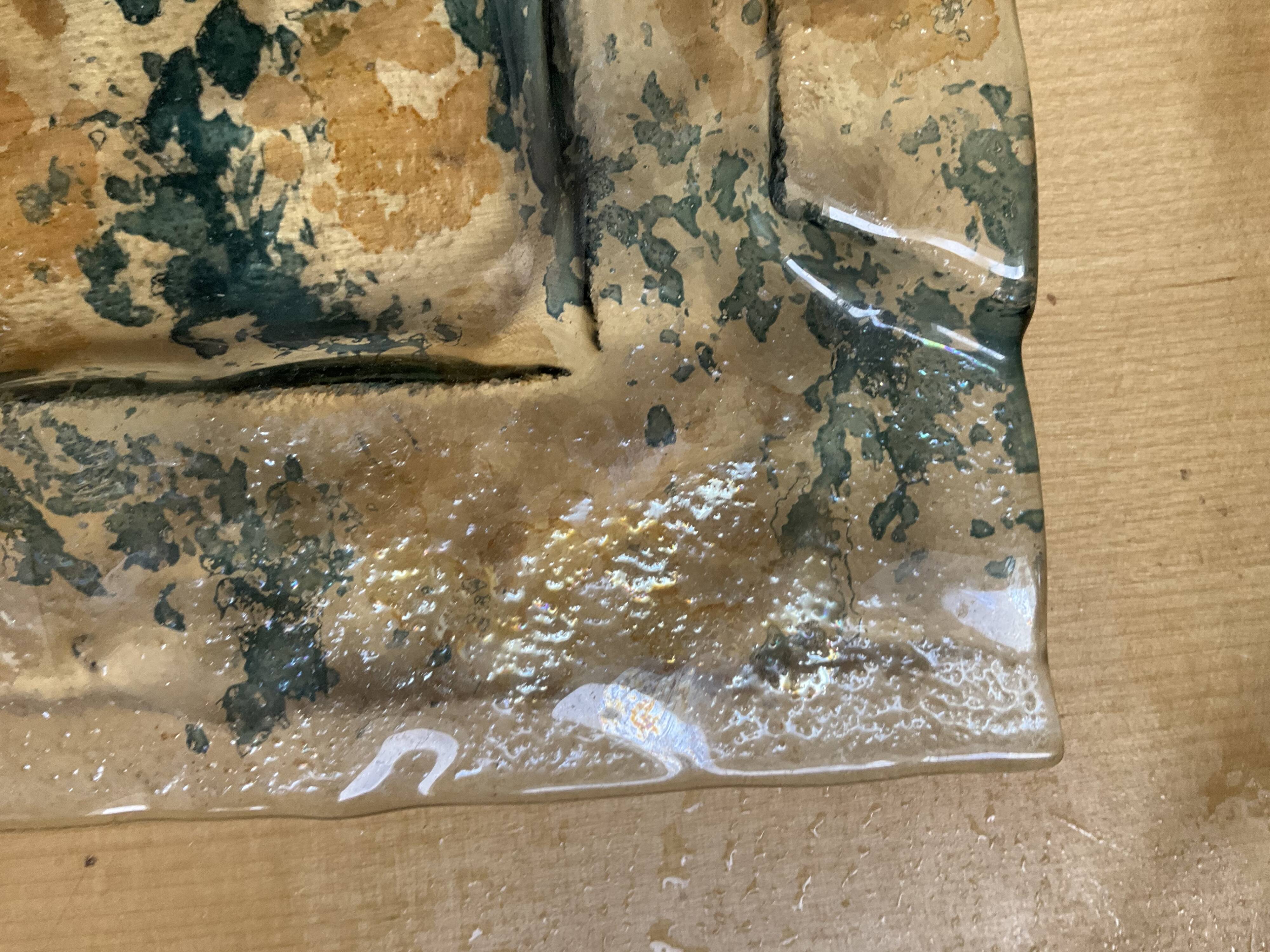 Glass cake dish 36 x 17 cm