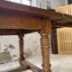 Table repas style drapière noyer 2m5/3m5 1900