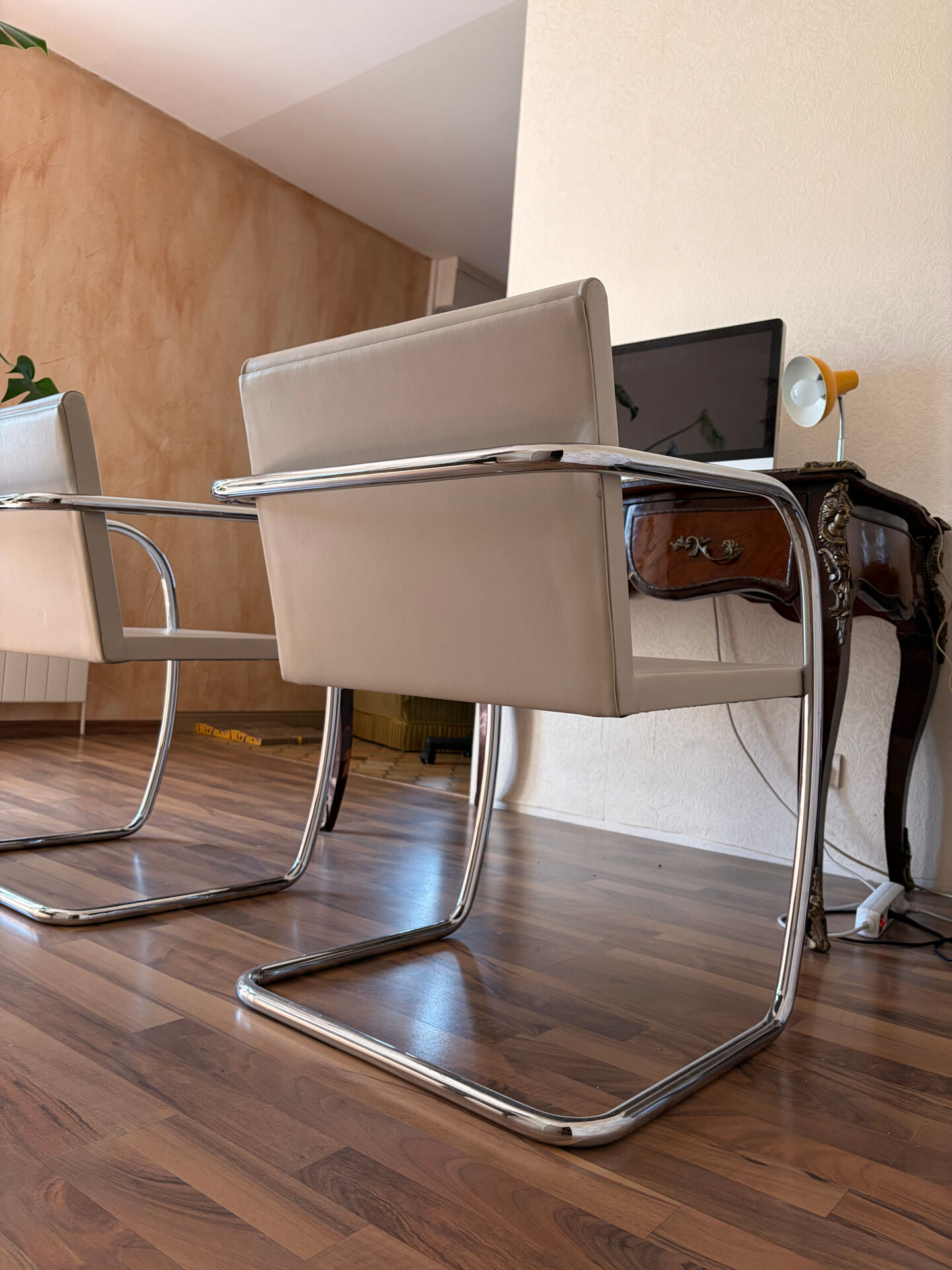 Brno Chair 2 by Mies Van Der Rohe for Knoll Studio
