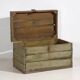 Antique green primitive style chest (circa 1920) #21