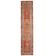 Vintage Turkish Oushak Handmade Wool Cotton Orange Runner Rug 80x372