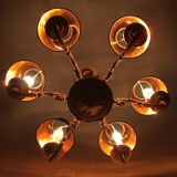 Louis XV style chandelier.