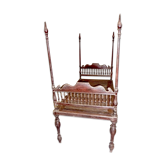 Colonial rosewood bed
