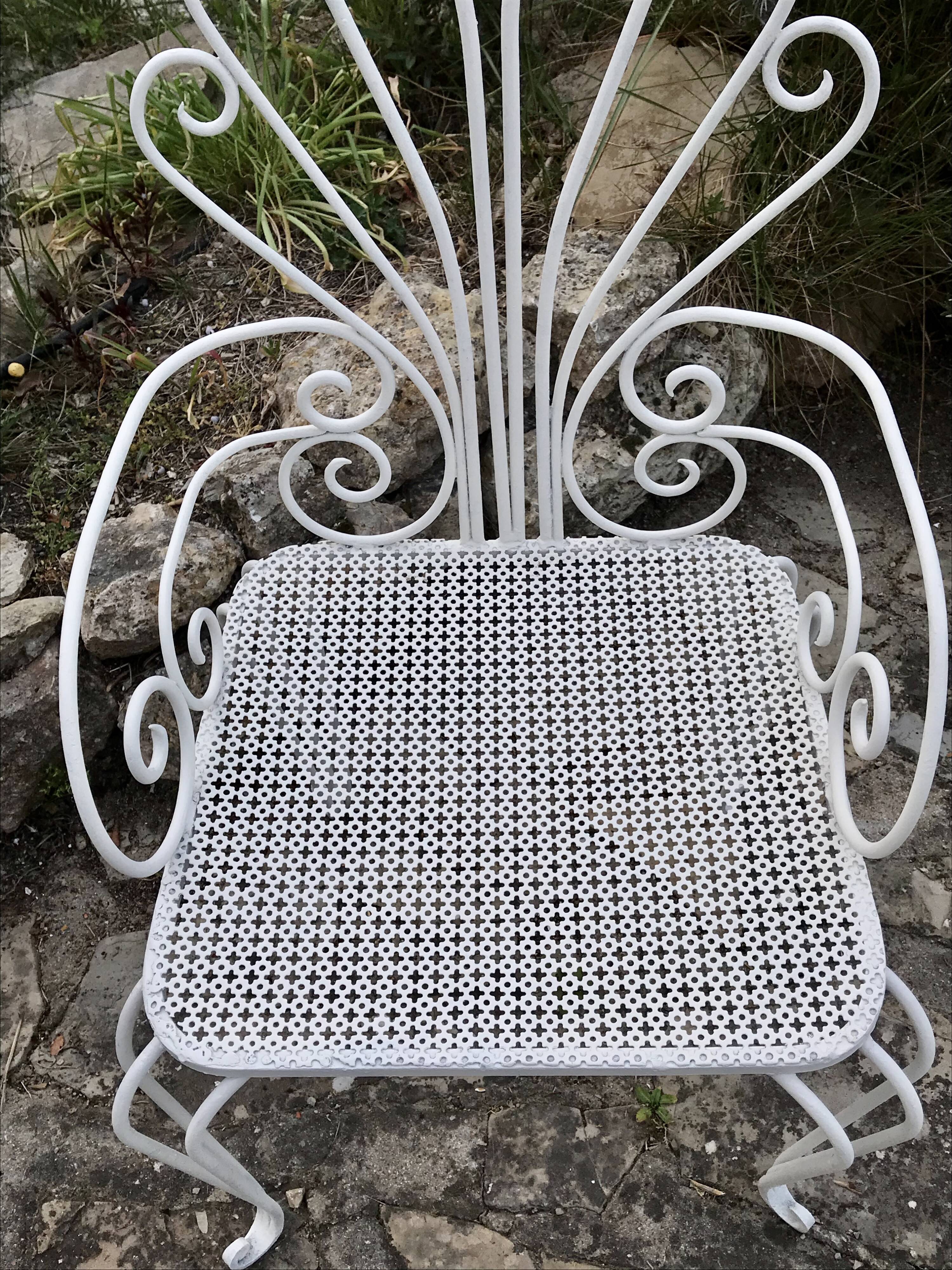 Garden armchairs