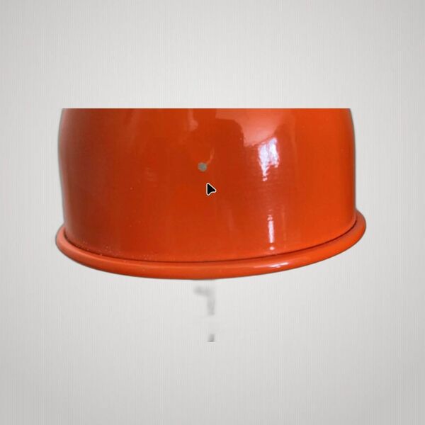 Lampe jielde signal si333 2 bras 30 cm socle orange
