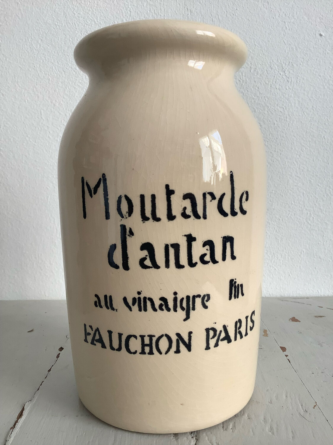 Fauchon mustard pot