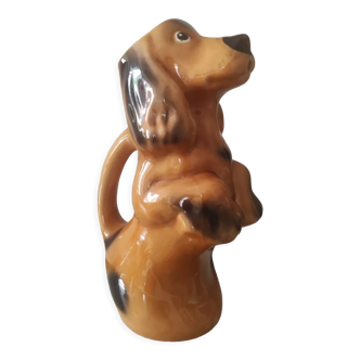Zoomorphic dog pitcher