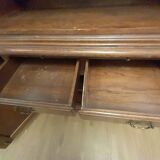 Solid oak bookcase