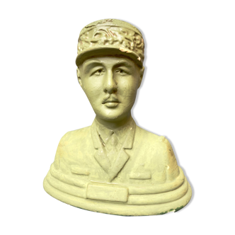 Plaster bust of the General