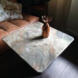 Vintage coffee table in italian marble 80s