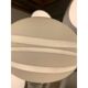 Contemporary pop white murano glass chandelier