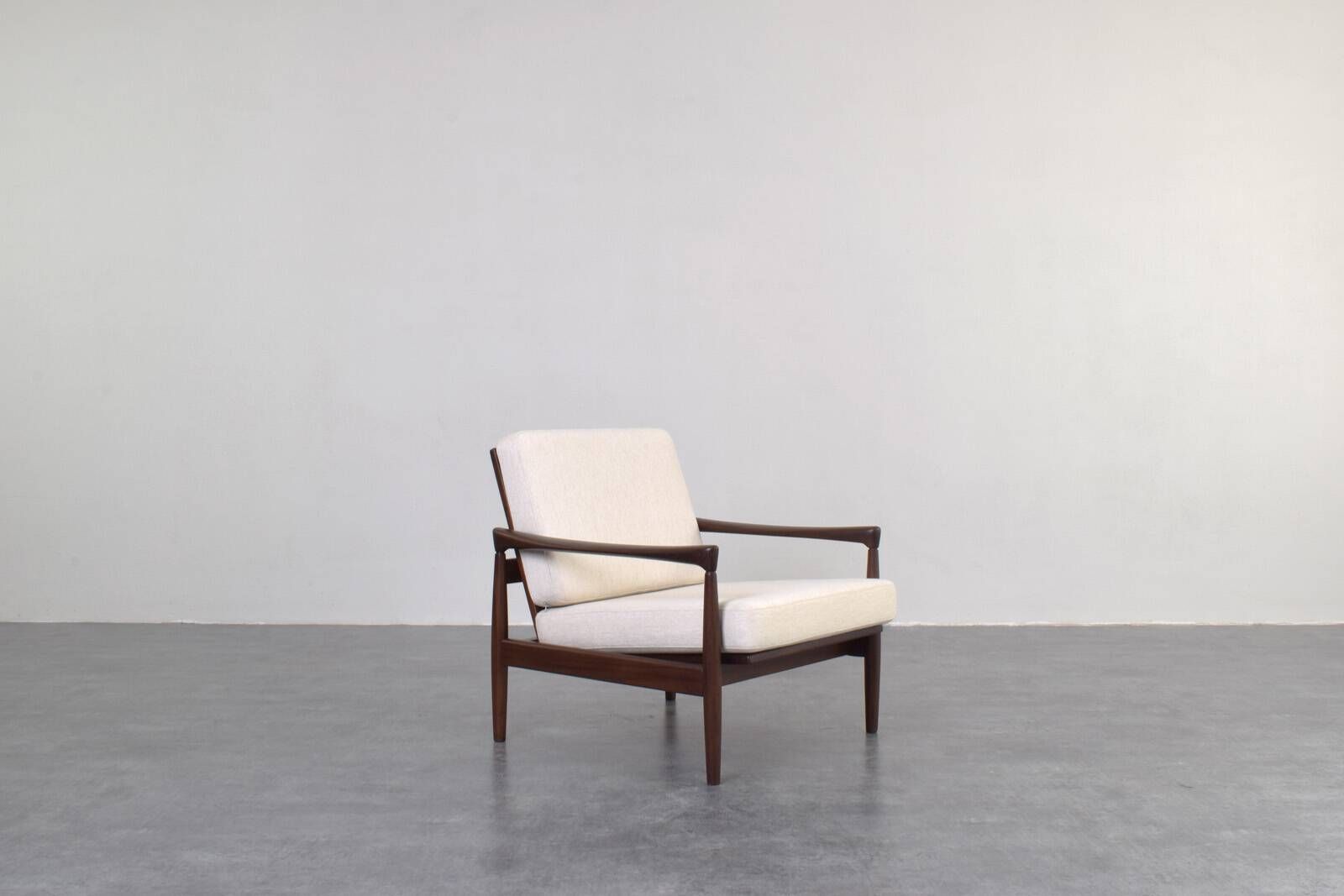 Mid-Century Teak Kolding Lounge Chair by Erik Wørts for IKEA, 1960s
