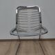 Chaise en métal chromé années 70 design italien