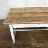 Vintage farm or workshop table early 20th century design