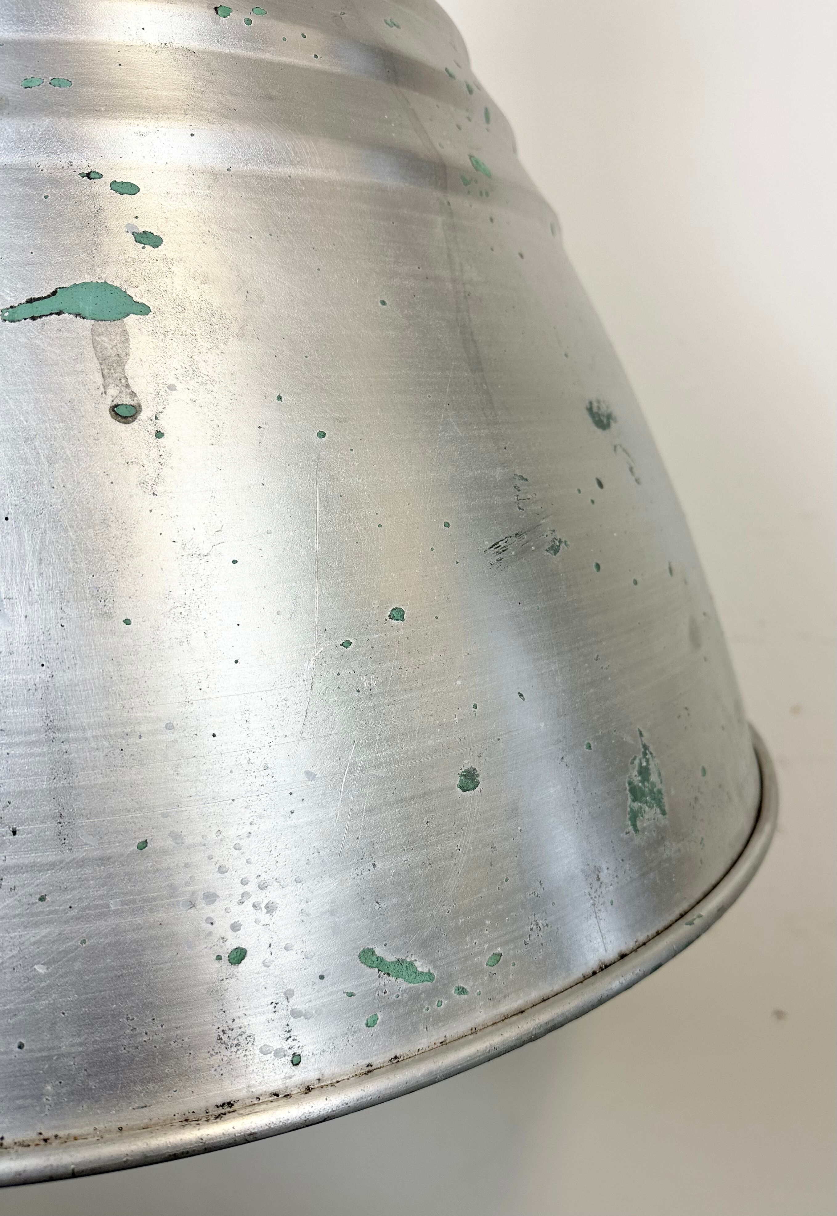 Large Industrial Aluminium Pendant Light from Elektrosvit, 1960s