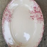 Flat Oval Gien model Autumn Flowers